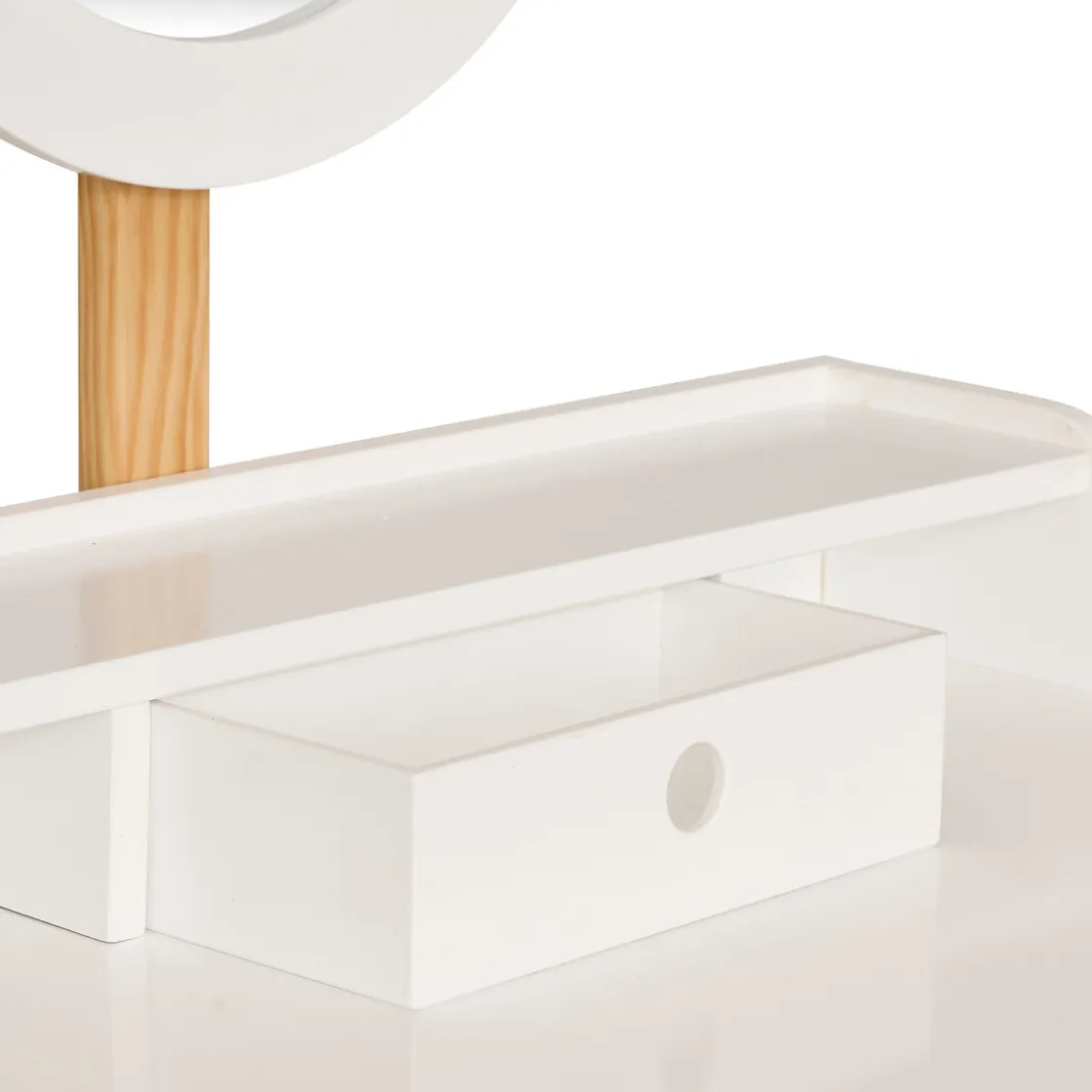 atmosphera4kids Mobiliario>Tocador BELLA blanco de madera de pino