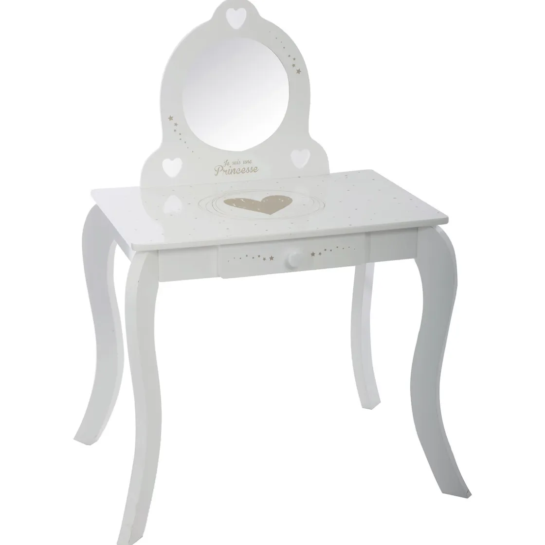 atmosphera4kids Mobiliario>Tocador Kids C/Taburete 60x40x91Cm