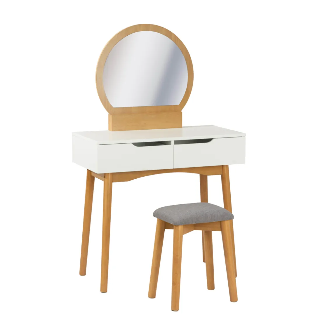 Muebles Y Carros De Apoyo|Estilo Contemporaneo>Tocador Mdf Con Taburete