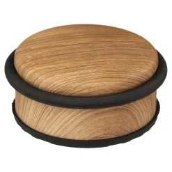 5five Auxiliares De Limpieza>Tope De Puerta De Metal Y Madera 10X4.5