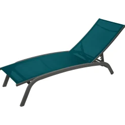 hespéride Tumbonas>Tumbona BONAO azul canard