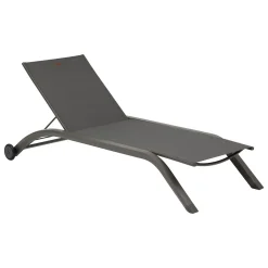 hespéride Tumbonas>Tumbona JIMANI gris antracite y graphite
