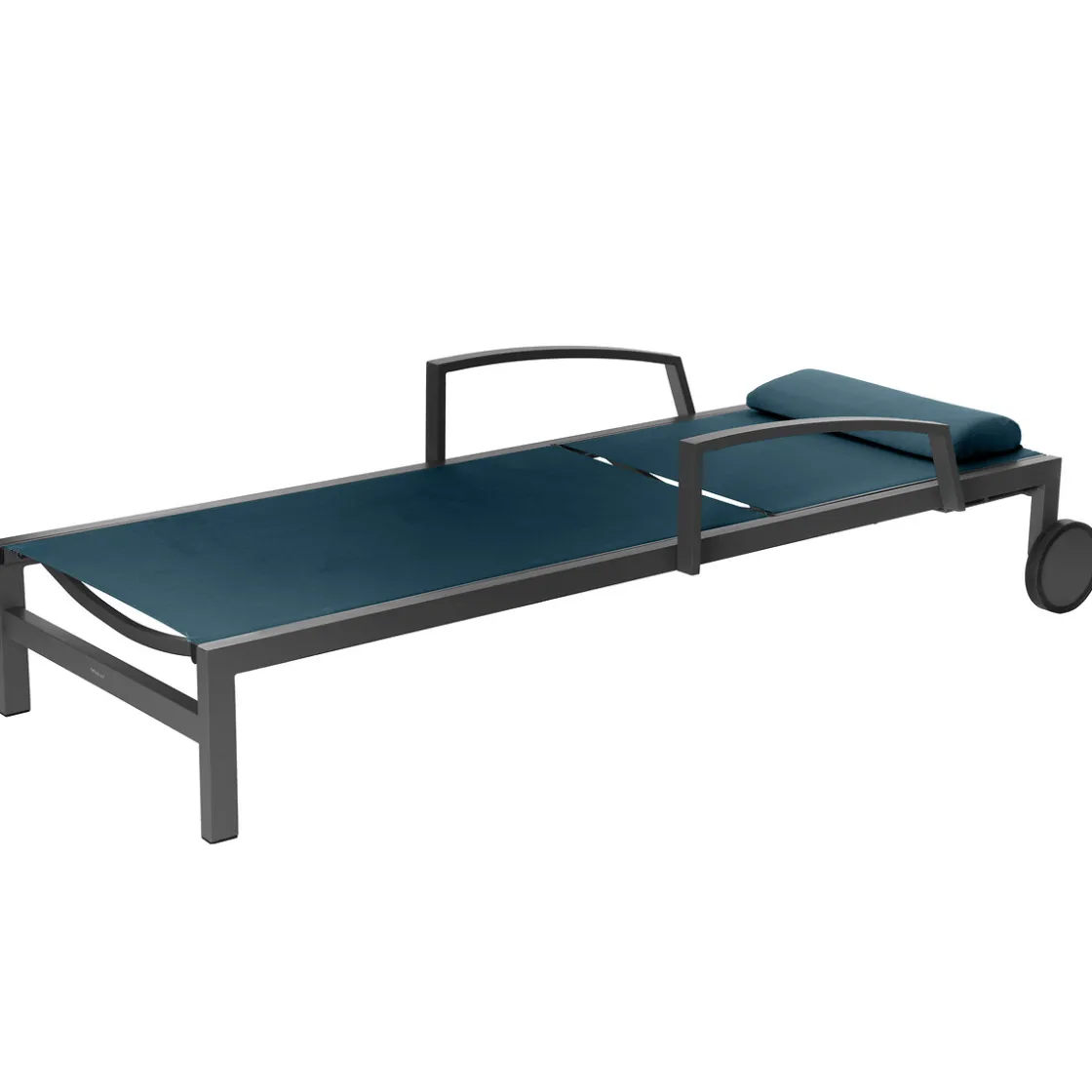 hespéride Tumbonas>Tumbona OCALA azul canard y graphite