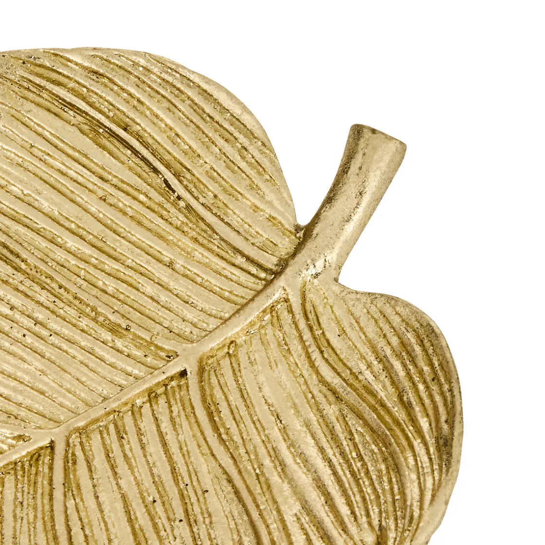 atmosphera Accesorios>Vacíabolsillos en forma de hoja BELLI dorado 25cm
