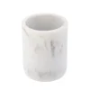 Accesorios De Lavabo>Vaso de lavabo blanco efecto mármol