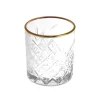 Copas>Vaso De Whisky Borde Dorado 345Cc
