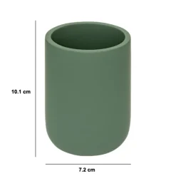 5five Accesorios De Lavabo>Vaso para cepillo de dientes DUO verde