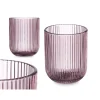 Copas>Vaso Rayas Rosa 27Cl