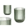 Copas>Vaso Rayas Verde 27Cl