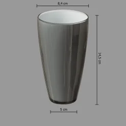 5five Copas>Vaso Square Negro