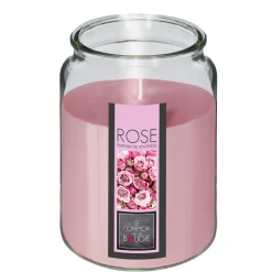atmosphera Velas>Vela En Tarro C/Tapa Aroma Rosas 510G
