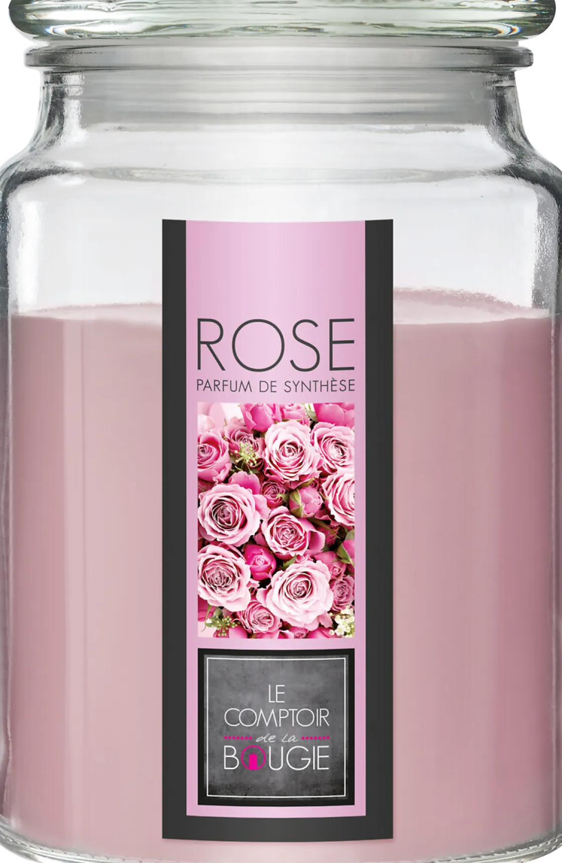 atmosphera Velas>Vela En Tarro C/Tapa Aroma Rosas 510G
