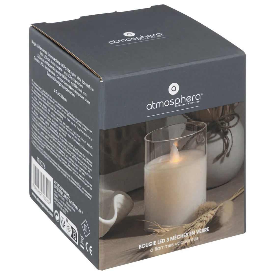 atmosphera Lámparas De Mesa>Vela Led Blanca Sena
