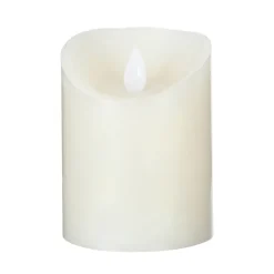 atmosphera Velas>Vela Led Blanca 7.5x10Cm