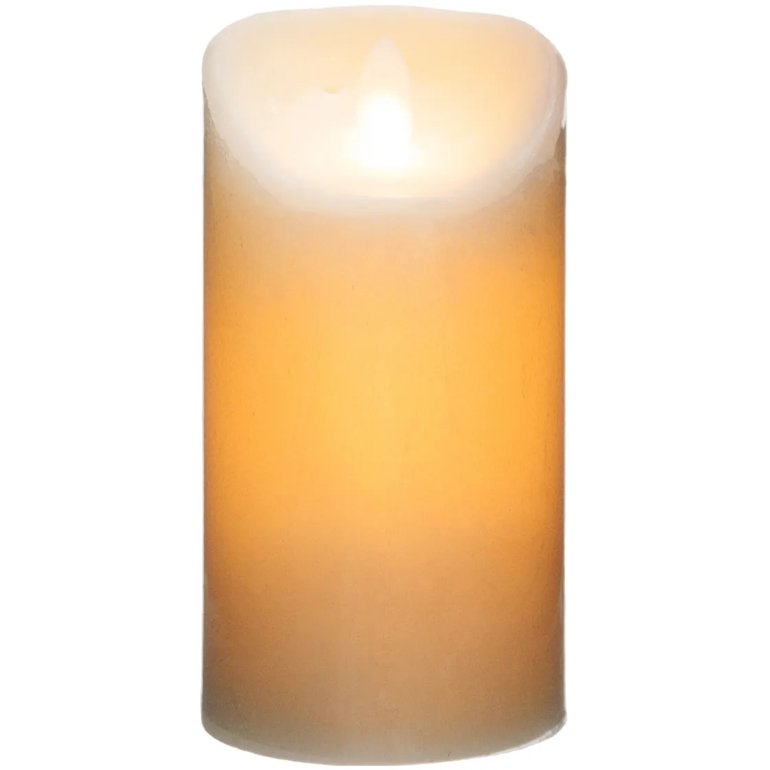 atmosphera Velas>Vela Led Blanca 10x20Cm