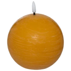 atmosphera Velas>Vela Led Redonda Amarilla 8cm