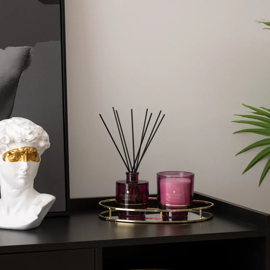 atmosphera Velas>Vela Madera Higuera Vaso De Vidrio Ilae 225G