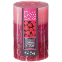atmosphera Velas>Vela Perfumada Aroma Frambuesa 7x10Cm