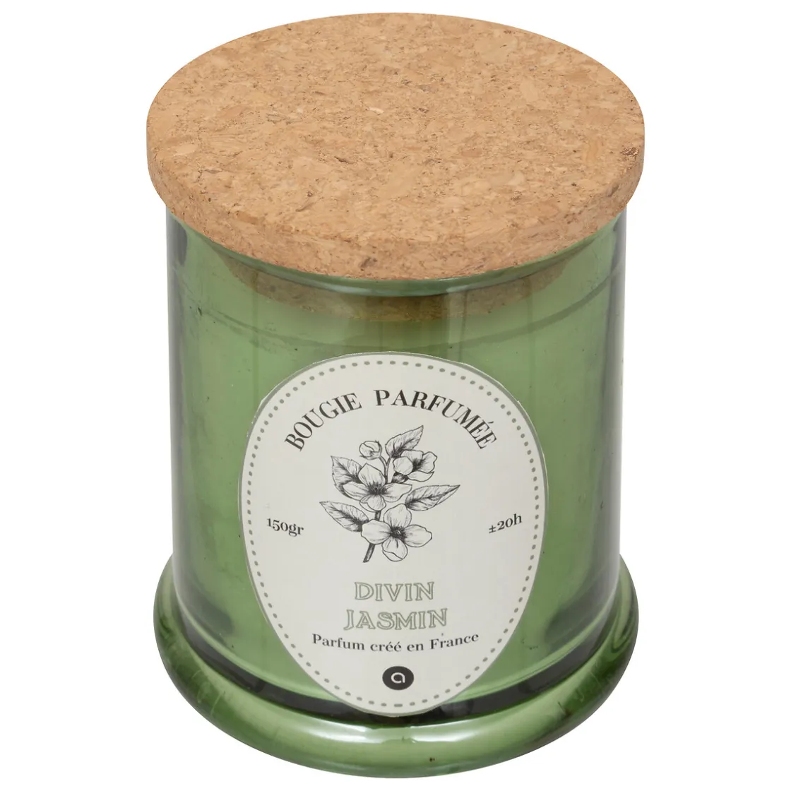 atmosphera Velas>Vela perfumada HAPO jazmín 150gr