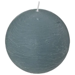 atmosphera Velas>Vela Redonda Olia Azul 10cm