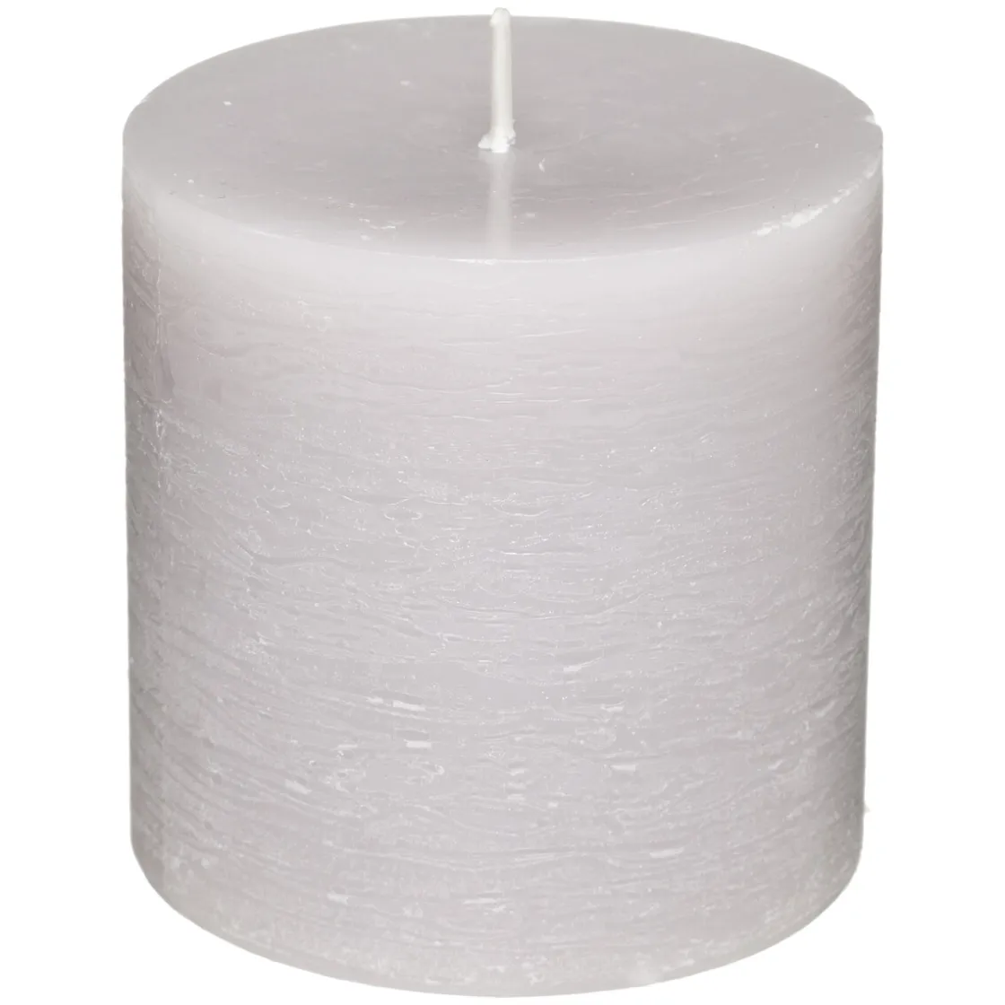 atmosphera Velas>Vela Rústica Gris Pardo 6.7x7Cm