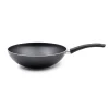 Sartenes, Parrillas Y Woks>Wok Rei Antiadherente C/Mango Nº28