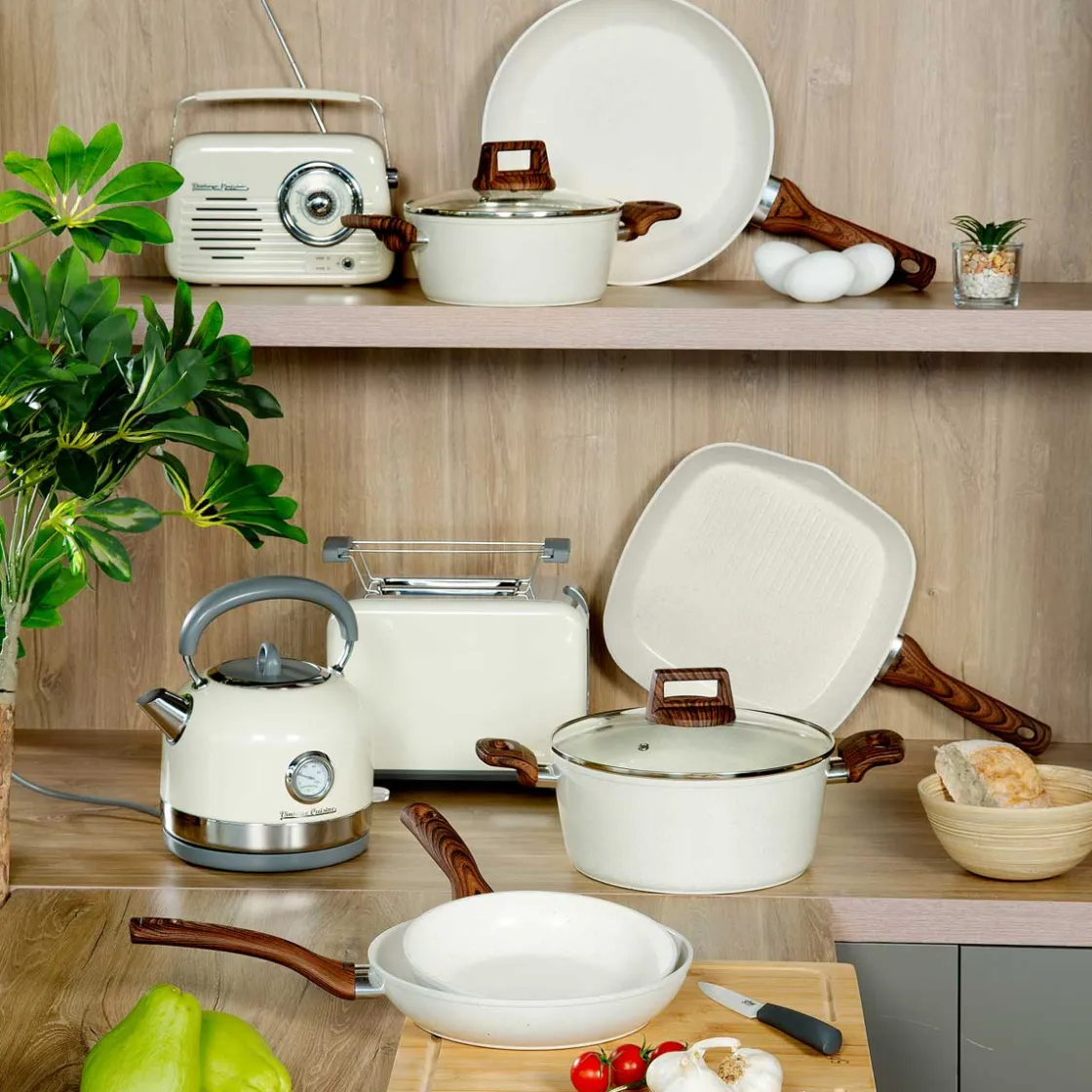 Sartenes, Parrillas Y Woks>Wok Stonebright 28Cm