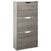 5five Zapateros>Zapatero C/3 Cajones 60x23.3x119.5Cm