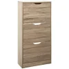 5five Zapateros>Zapatero Con 3 Cajones 60x23.3x119.5Cm