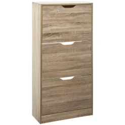 5five Zapateros>Zapatero Con 3 Cajones 60x23.3x119.5Cm